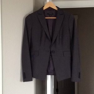 Ann Taylor Grey Suit Jacket - Size 2